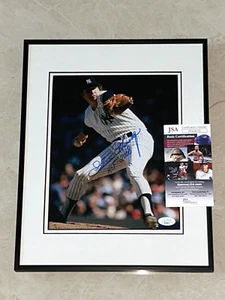 New York Yankees Rich Goose Gossage signiertes 8x10 Foto 11x14 schwarzer Rahmen JSA COA - Bild 1 von 4