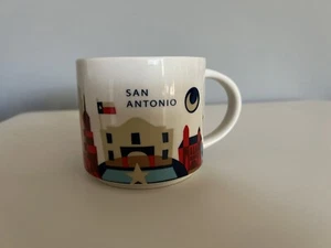 Starbucks SAN ANTONIO "You Are Here" Collection Ceramic 14 oz Coffee Mug Cup - Picture 1 of 6