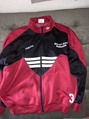 VTG Adidas 90s German Düssel Helmreich Soccer Training Jacket XL - Image 1 of 4