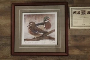 Duck Commander Signed Premiere Ed. Lithograph Phil Si Willie Jase Robertson #266 - Picture 1 of 4