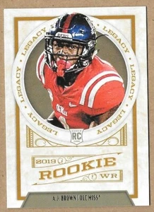 2019 Legacy AJ A.J. Brown RC Philadelphia Eagles Ole Miss  - Picture 1 of 2