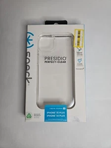 Speck Apple iPhone 15 Plus/iPhone 14 Plus Presidio Perfect Clear Case - Picture 1 of 6