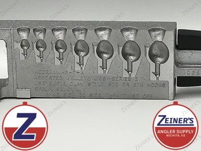 1065 Do-It Walleye Jig Mold WHB-7-A 7 assorted sizes 1/16 to 5/8 oz - Image 1 of 4