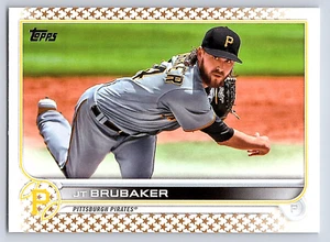 2022 Topps Gold Stars # 556 - JT Brubaker - Pittsburgh Pirates - Picture 1 of 2