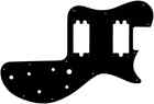 WD Custom Pickguard For Gibson 1980-1984 Sonex #38 Black/Cream/Black