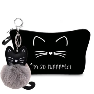 Cosmetic Bag for Women Adorable Roomy Makeup Bags Waterproof Toiletry Bag - Picture 1 of 8