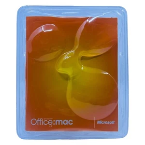 Microsoft Office for Mac 2001 OS X Vintage Computer Software Brand New Sealed - Afbeelding 1 van 6