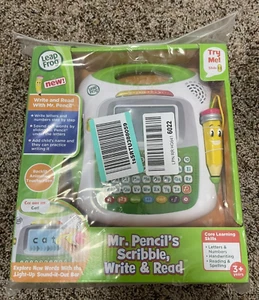 LeapFrog Mr Pencil's Scribble, Write and Read Reading Writing Learning Toy ABC - Picture 1 of 5