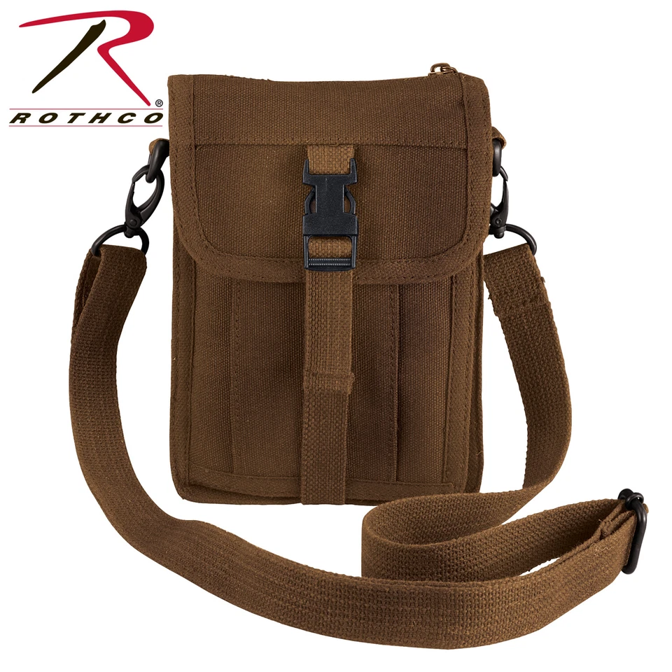 Brown Canvas Gear Bags Shoulder  Small 2125 - Image 1 of 1