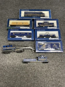 Mantua Special Eastwood Short Line R.R. Juego Tren F7A Diesel (HO111924-01) - Imagen 1 de 22