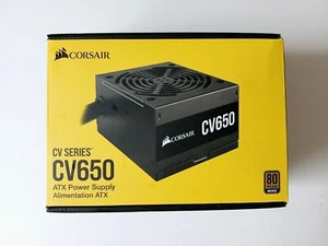 Corsair CV Series CV650 ATX POWER SUPPLY 80 PLUS BRONZE - Afbeelding 1 van 9
