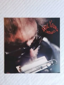 NEIL YOUNG UNPLUGGED RARE! Promo Poster Flat ORIGINAL VINTAGE 1993 CSNY FANS!!! - Picture 1 of 4