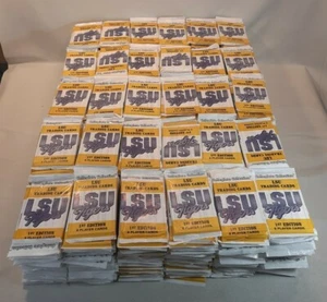 ☆ Lot 1050+ Packs Collegiate Collections LSU Tigers 1st Edition Trading Cards  - Picture 1 of 6