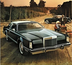 1977 Lincoln Mark V Blass Givenchy Pucci Cartier 20 Page Deluxe Sales Brochure - Picture 1 of 2