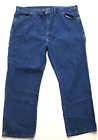 DICKIES 44W 29L Carpenter Denim Stone Wash Blue Jean Work Pant Men PLUS Size 3XL