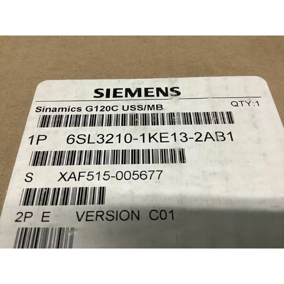 6SL3210-1KE13-2AB1 SIEMENS 6SL32101KE132AB1 Brand New in Box!Spot Goods Zy - Image 1 of 1