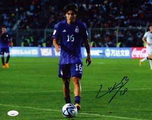 LUKA ROMERO Authentic Hand-Signed "Argentina ~ Cruz Azul" 11x14 Photo (JSA COA) - Picture 1 of 2