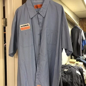 Vintage Mechanic Auto Shop Shirt Men's  4XL-SS Short Sleeve Excellent - Picture 1 of 4