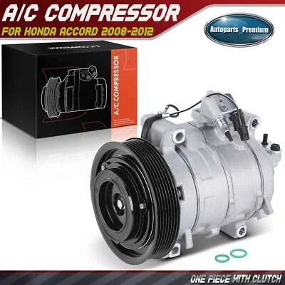 Compressor CA com polia de 7 ranhuras para Honda Accord 2008-2012 Crosstour 2012-2015 - Imagem 1 de 4