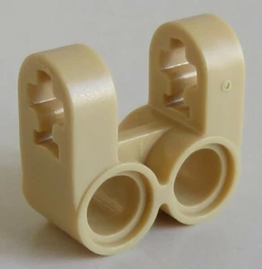 LEGO Technic - Achs / Pin Verbinder U - Form, doppelt, beige # 41678 - Bild 1 von 1