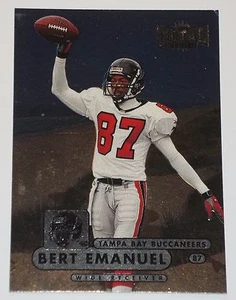 1998 Fleer Metal Universe Bert Emanuel #106 - Tampa Bay Buccaneers - Picture 1 of 1