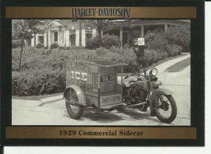"Harley-Davidson" Serie II - Karte #124 - 1929 (für 1930) kommerzielle Beiwagen" - Bild 1 von 2