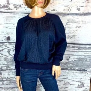 Miss V - Valentino - 80er Vintage Seide / Wolle Top - Bild 1 von 10