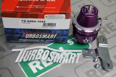 Turbosmart FPR8 Fuel Pressure Regulator EFI 1:1 35-80 PSI -8 AN Purple - Image 1 of 4