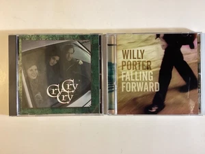 2 Folk CDs: Cry Cry Cry & Willy Porter: Falling Forward - Free Shipping - Foto 1 di 12