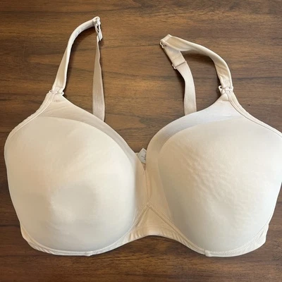Motherhood Beige Wireless Bra Clip Down Cup Adjustable Strap 42G Style 93684-42 - Image 1 of 4