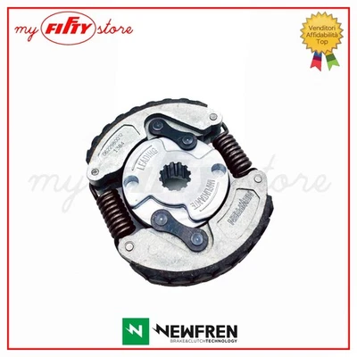 Frizione centrifuga 2 masse Franco Morini S6 LEM MINICROSS 50 Newfren NF02 - Immagine 1 di 4