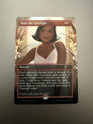 MTG Seize The Spotlight 7044 Foil Dwight's Destiny Secret Lair Bonus The Office - Image 1 of 2