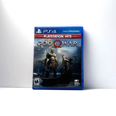 God of War PlayStation 4 PS4 disco perfeito na caixa completo recondicionado e testado - Imagem 1 de 4