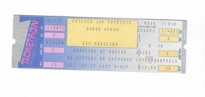Duran Duran Unused Concert Ticket From January 27, 1989 - Picture 1 of 2