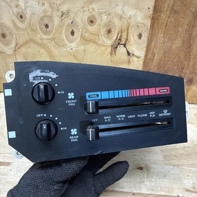 1992-1996 Ford E150 E250 E350 Econoline Van Heater Control Switch Rear Fan CLEAN - Image 1 of 4