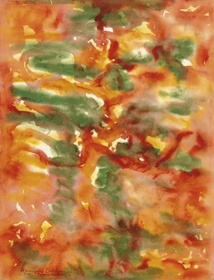 Beauford Delaney Untitled : Archival Quality Giclée Art Print - Image 1 of 2