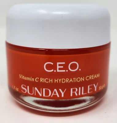 Sunday Riley C.E.O. Vitamin C Rich Hydration Cream 1.7oz/15ml New no box - Image 1 of 2