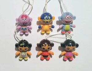 DORA THE EXPLORER TWISTHEADS NICKELODEON - KINDER SURPRISE FIGURES SET - Picture 1 of 1
