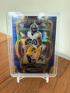 2022 Panini Select Jaylen Warren Blue Prizm RC /99 #216 Steelers Rookie - Picture 1 of 2