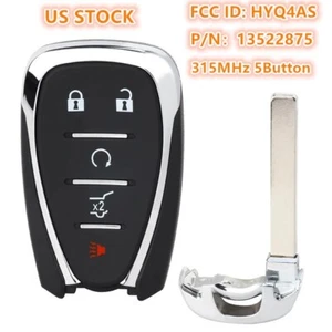 HYQ4AS for Chevrolet Equinox 2022 2023 2024 Remote Key Fob 13522875 315MHz 5B - Imagen 1 de 4