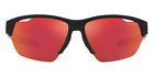 Prada Ps 03Ys Men Sunglasses Matte Black Frame Dark Gray Mirrored Orange Tuning
