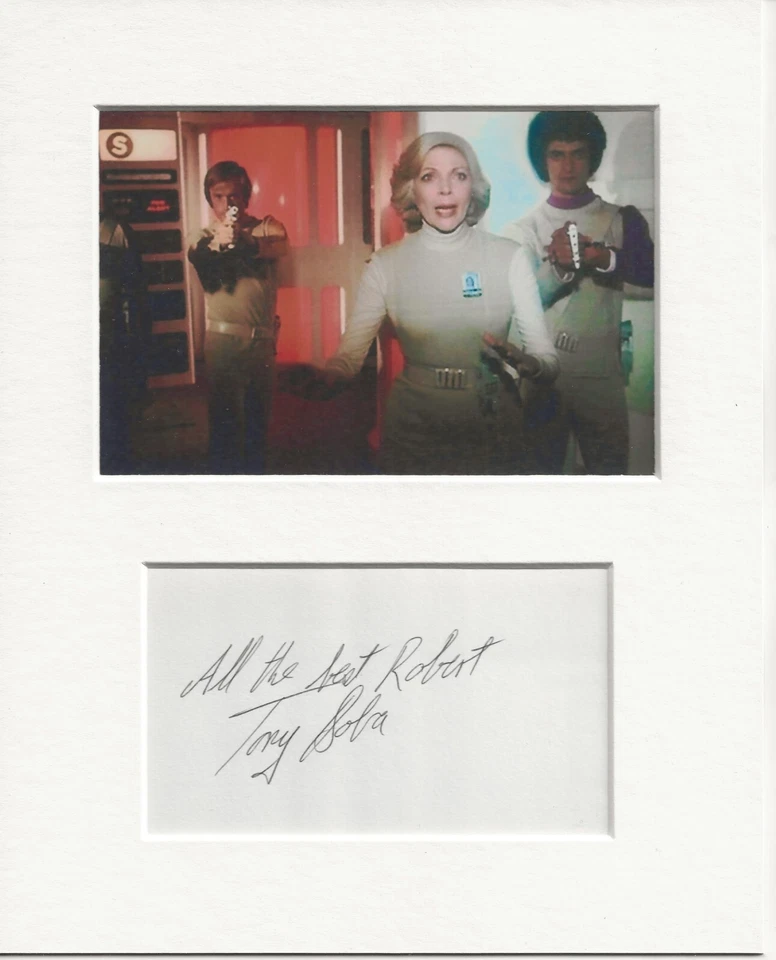 Tony Osoba space 1999 signed genuine authentic autograph signature UACC RD COA - Image 1 of 1