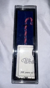 Whitefriars Collectible Artisan Pink Twisted Glass Candy Cane Ornament 5.5" - Picture 1 of 4