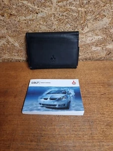 02 to 12 Mk6 Mitsubishi Colt Owners Manual Handbook Book Pack & Wallet - Picture 1 of 6