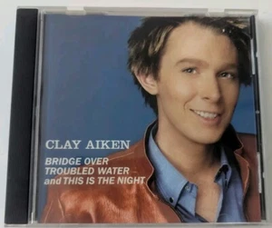 Clay Aiken - Bridge Over Troubled Water/This Is The Night CD Single, Pre-Owned - Picture 1 of 3