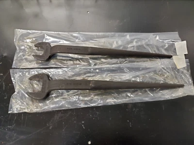 Klein Tools 1-1/4 y 1-7/16 pulgadas Juego de llaves Spud 3212-H y 3213-H NOS Hecho en EE. UU. Foto 1 de 4