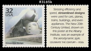 USA5 #3185k MNH 1930 Streamline Design - Bild 1 von 1