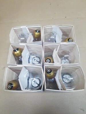 H&H USA MADE 12 Pieces EXTREME DUTY LONG LIFE 90 WATT A19 LIGHT BULBS