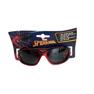 Marvel Spider-Man Sunglasses Red Kid's Ages 3+ NIB UVA Protection - Picture 1 of 7