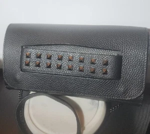 HOUSE OF HARLOW 1960 Leather Clutch Crossbody With Studded Front Handle▪︎NEW ✅️ - Picture 1 of 8